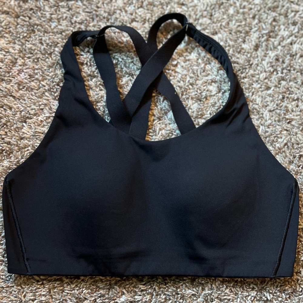 Lululemon Athletica Black Energy High Support Bra 34C